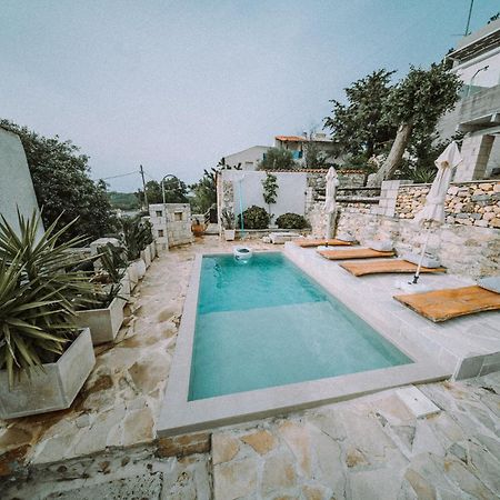 Antonia'S Stonebuilt Mansion With A Private Pool Villa Arménoi Buitenkant foto