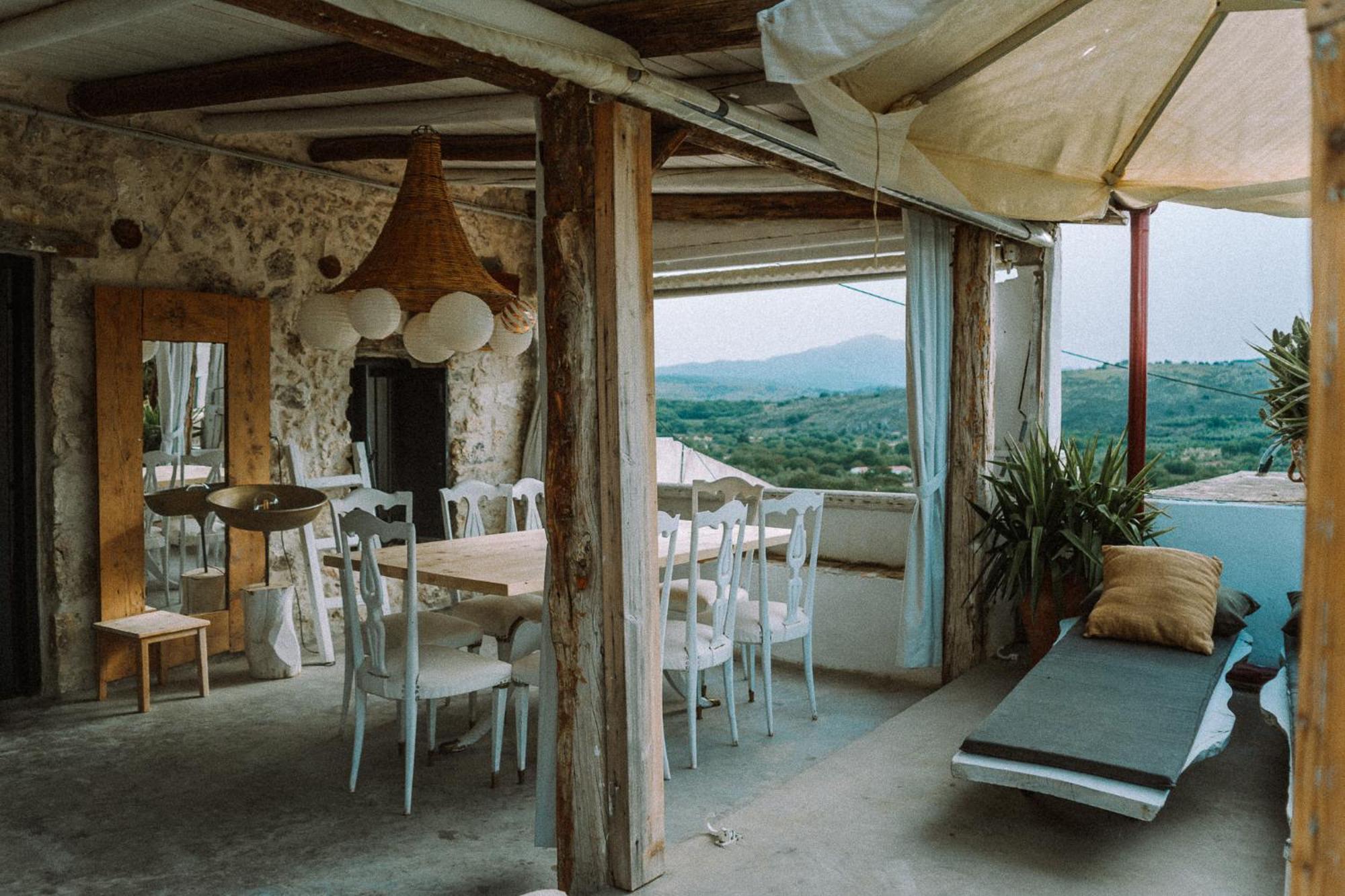 Antonia'S Stonebuilt Mansion With A Private Pool Villa Arménoi Buitenkant foto