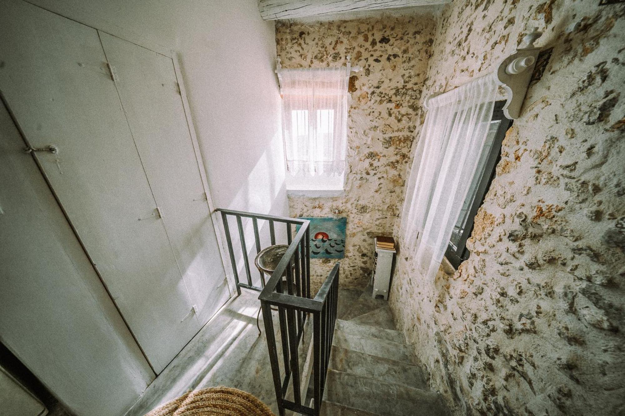 Antonia'S Stonebuilt Mansion With A Private Pool Villa Arménoi Buitenkant foto